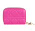 Christian Dior Small Lady Dior Voyageur Coin Purse, back view